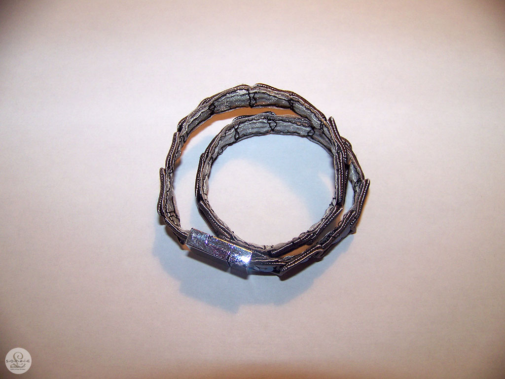 Sophie L / Bracelet / Ambrym Double Perle Sophie L / Bracelet / Kaukau Noir
