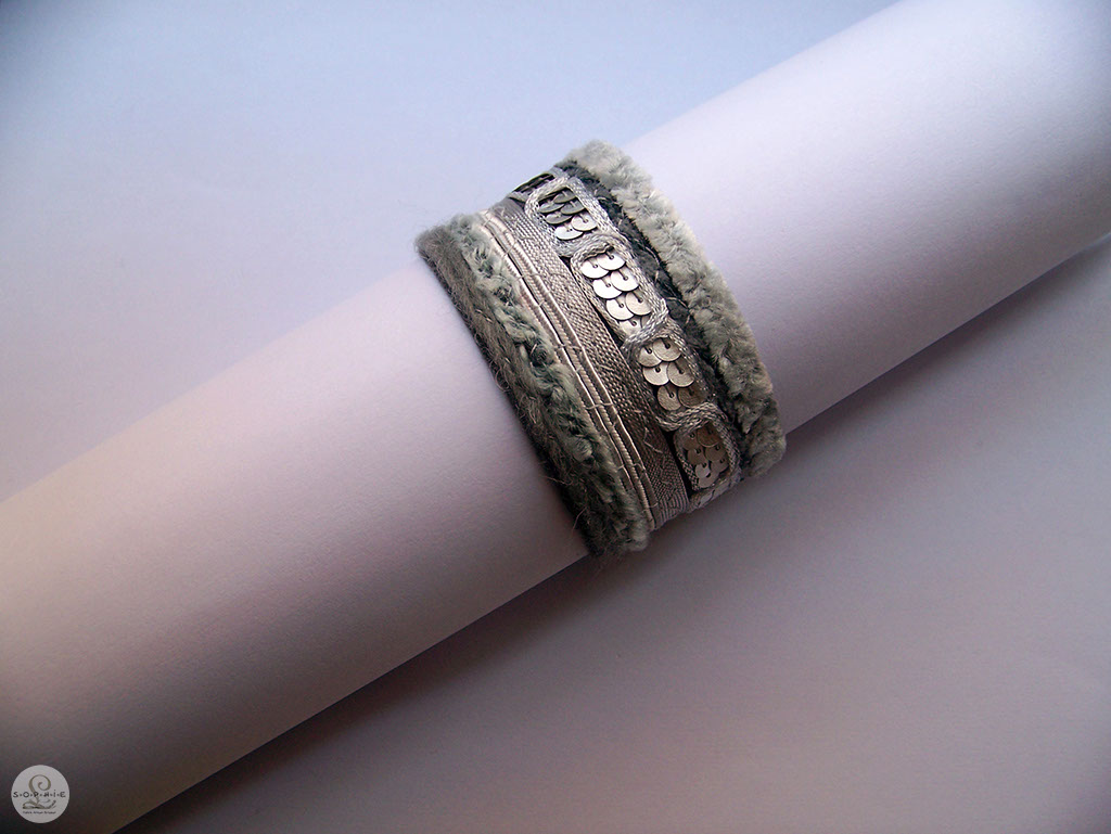Sophie L / Bracelet / Erromango Perle Sophie L / Bracelet / Kaukau Noir