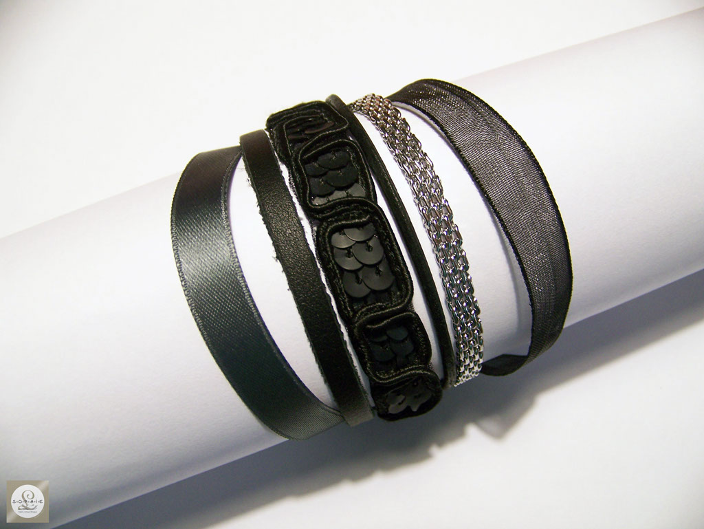 Sophie L / Bracelet / Kaukau Chaine Sophie L / Bracelet / Kaukau Noir