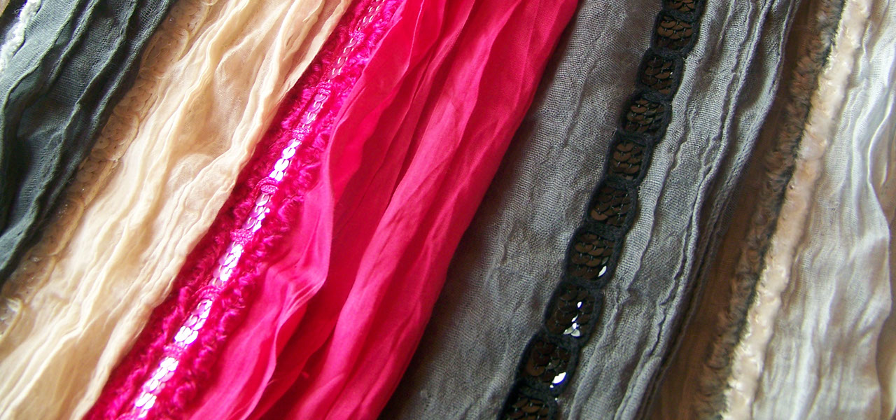 Sophie L / Foulards brodés